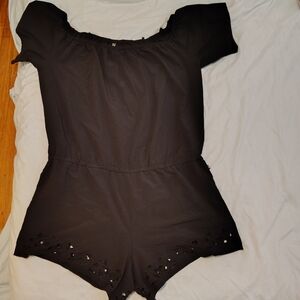 Elegant Black Women's Top